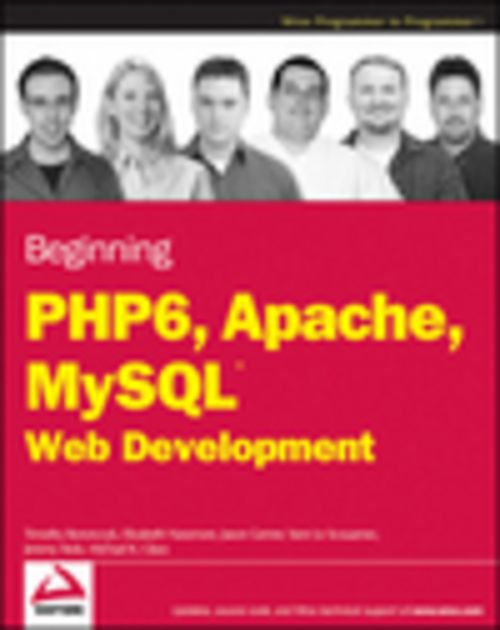 Product picture Beginning PHP 6, Apache, MySQL 6 Web Development